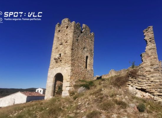 Video aereo con dron Ermita de la Virgen de Pradas.